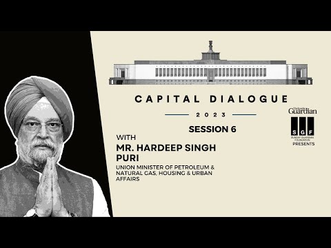 Capital Dialogue With Union Minister Hardeep Singh Puri